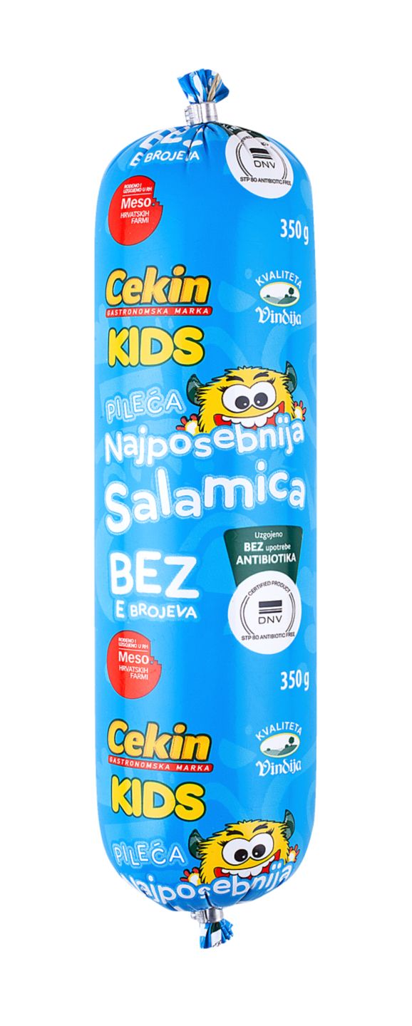 Cekin Kids Pileća salamica
MPC 2.5.2025=1,99€