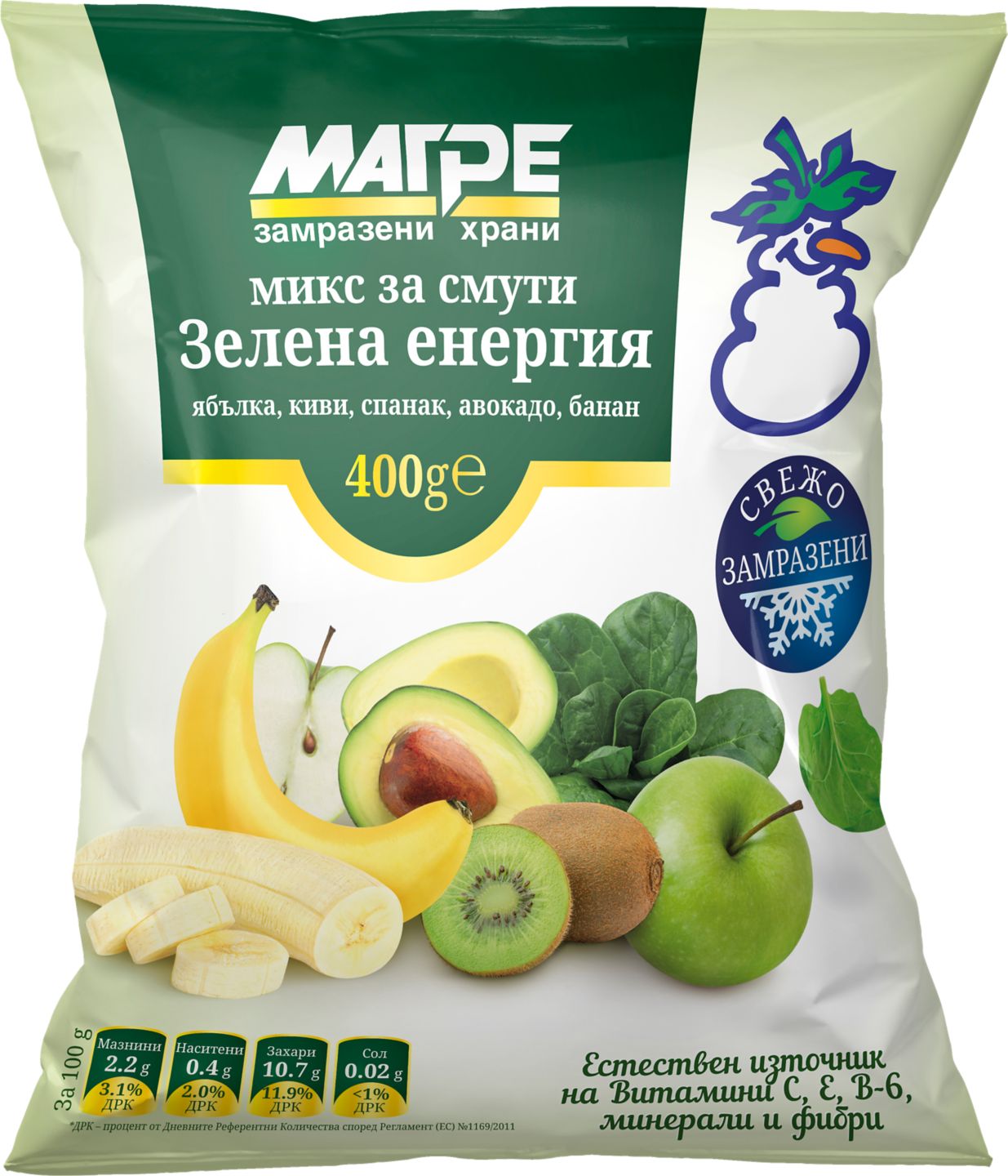 Изображение на Магре Микс за смути
различни видове