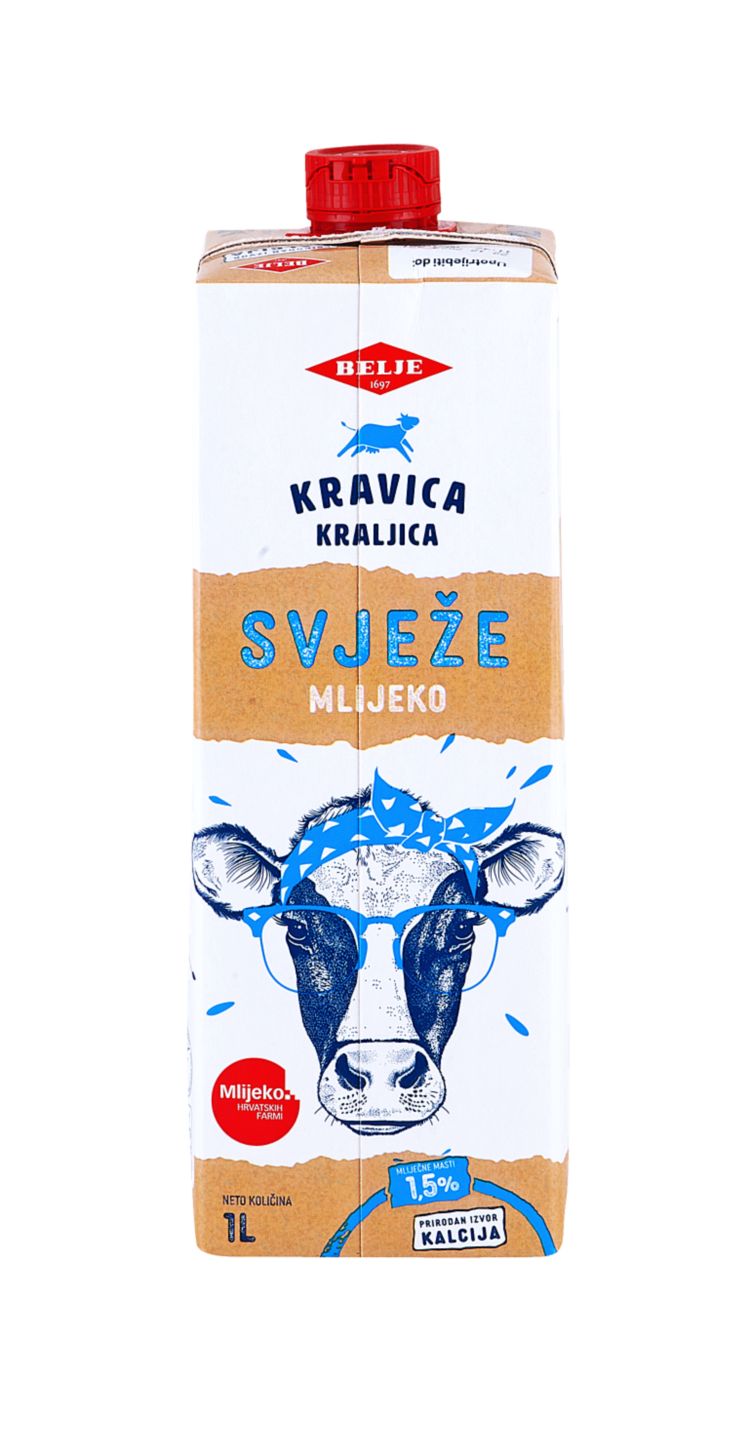 Kravica Kraljica Mlijeko
MPC 2.5.2025=1,35€