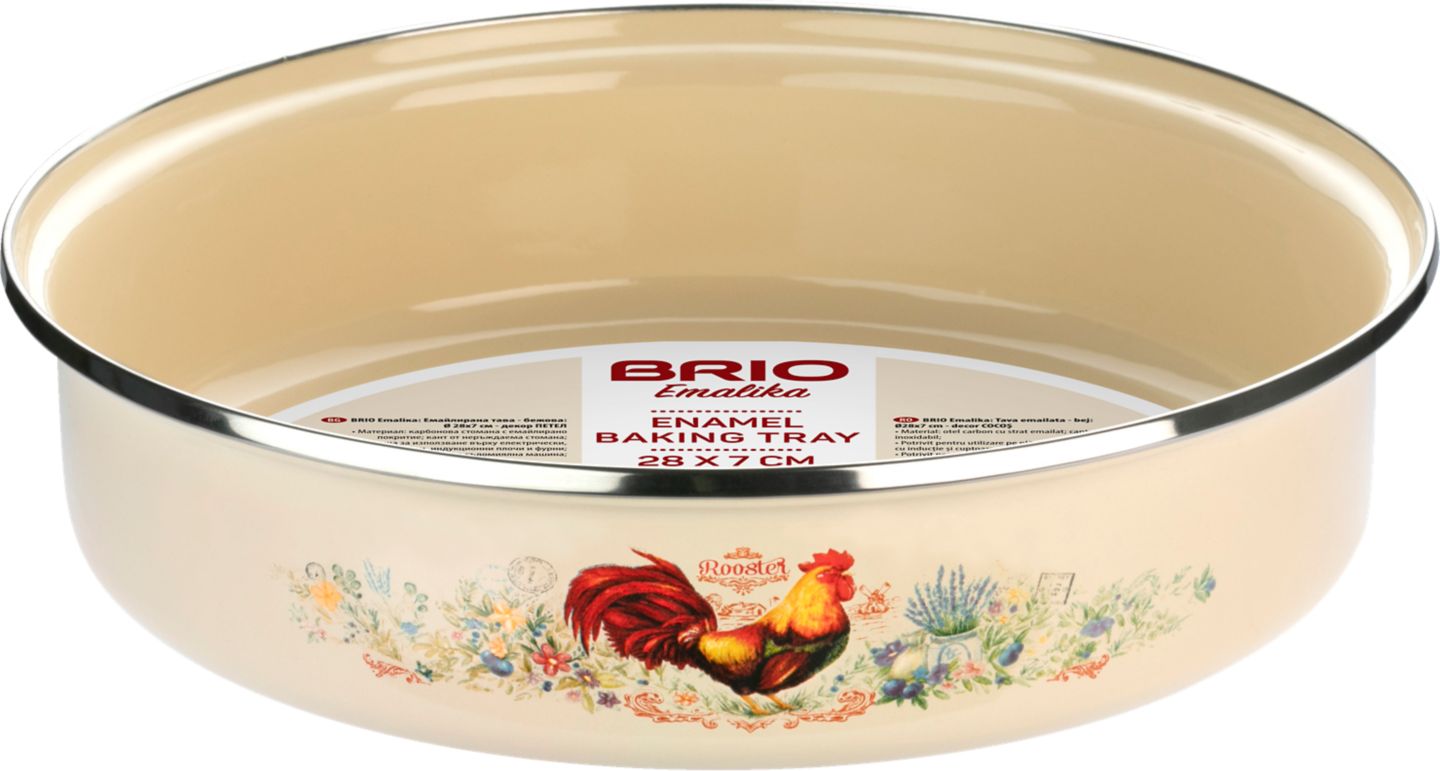 Изображение на BRIO Тава Emalika
Ø28 x 7 см