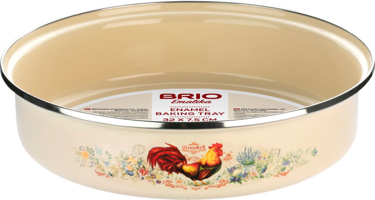 Изображение на BRIO Тава Emalika
Ø32 x 7,5 см