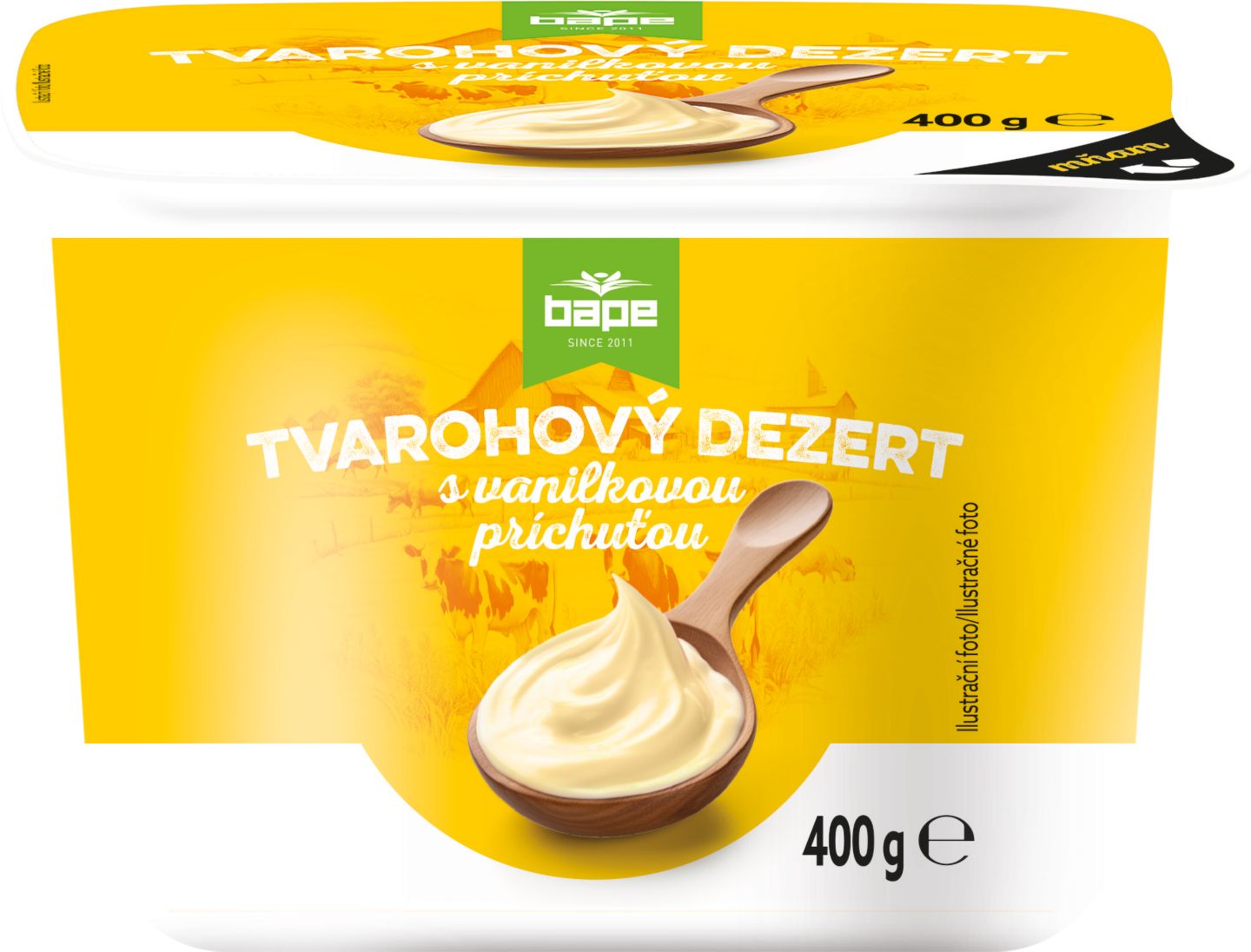 Bape Tvarohový dezert