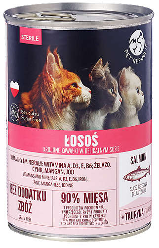 Pet Republic Karma dla kotów lub psów