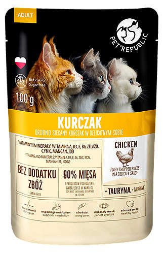 Pet Republic Karma dla kotów lub psów