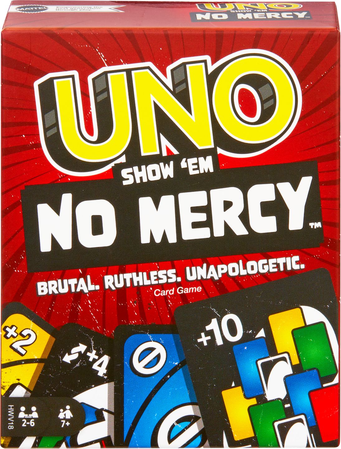 MATTEL Kartenspiel »UNO No Mercy«