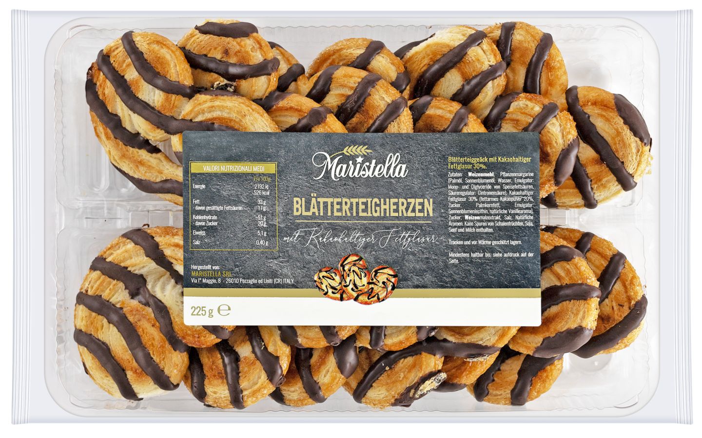 MARISTELLA Blätterteigherzen