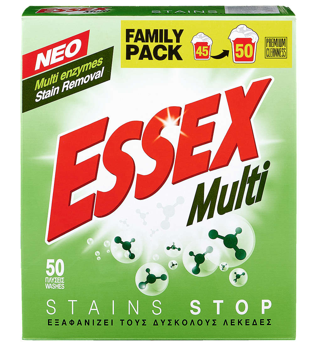 Изображение за продукта Essex Прах за пране различни видове
