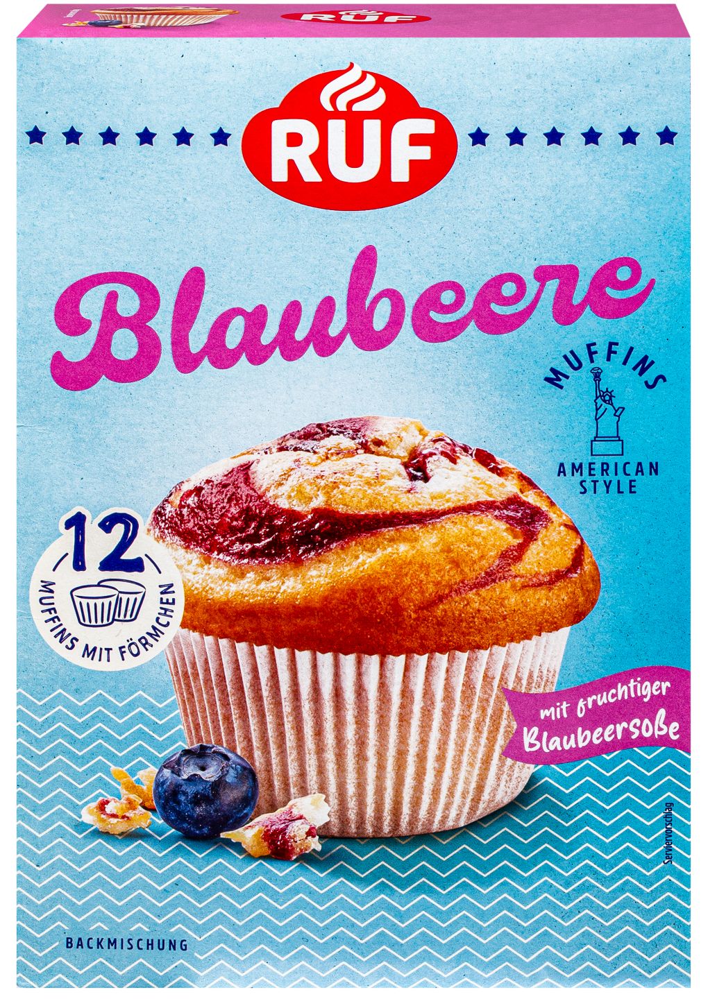 RUF Muffin-Backmischung Blaubeere