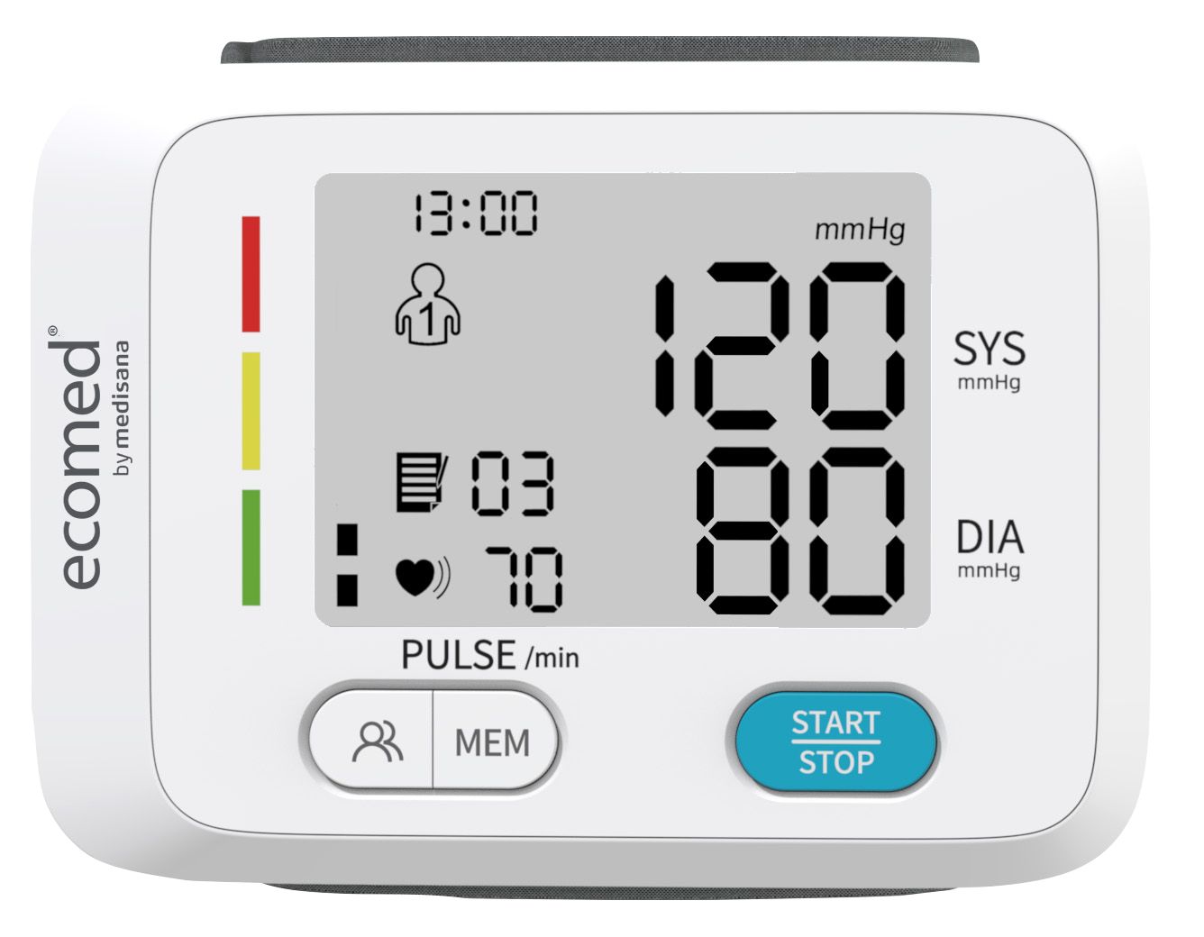 ECOMED BY MEDISANA Blutdruckmessgerät für das Handgelenk »BW-83E«