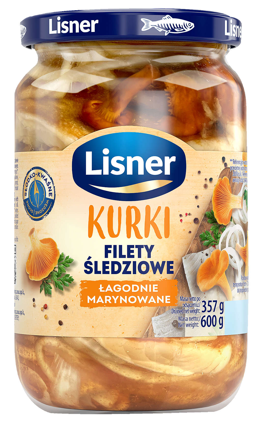 Zdjęcie oferty Lisner Filety śledziowe z kurkami