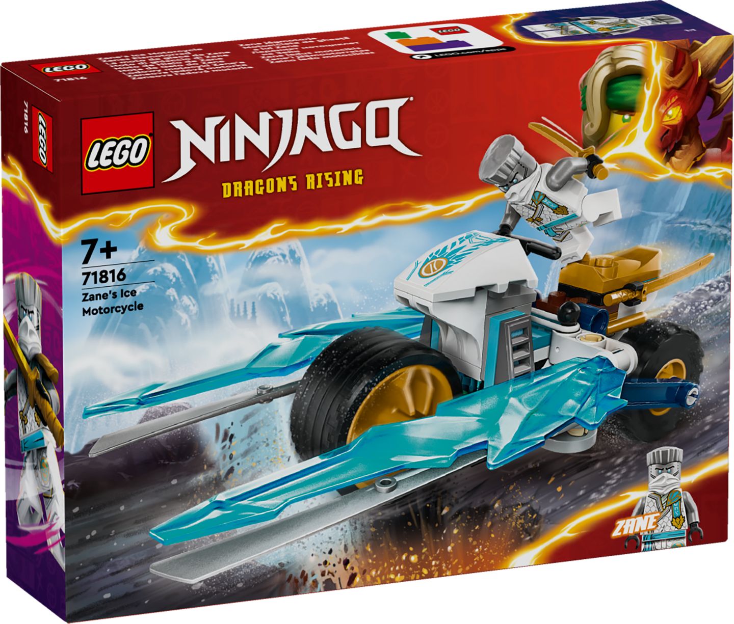 LEGO NINJAGO »Zanes Eismotorrad« Spielset 71816