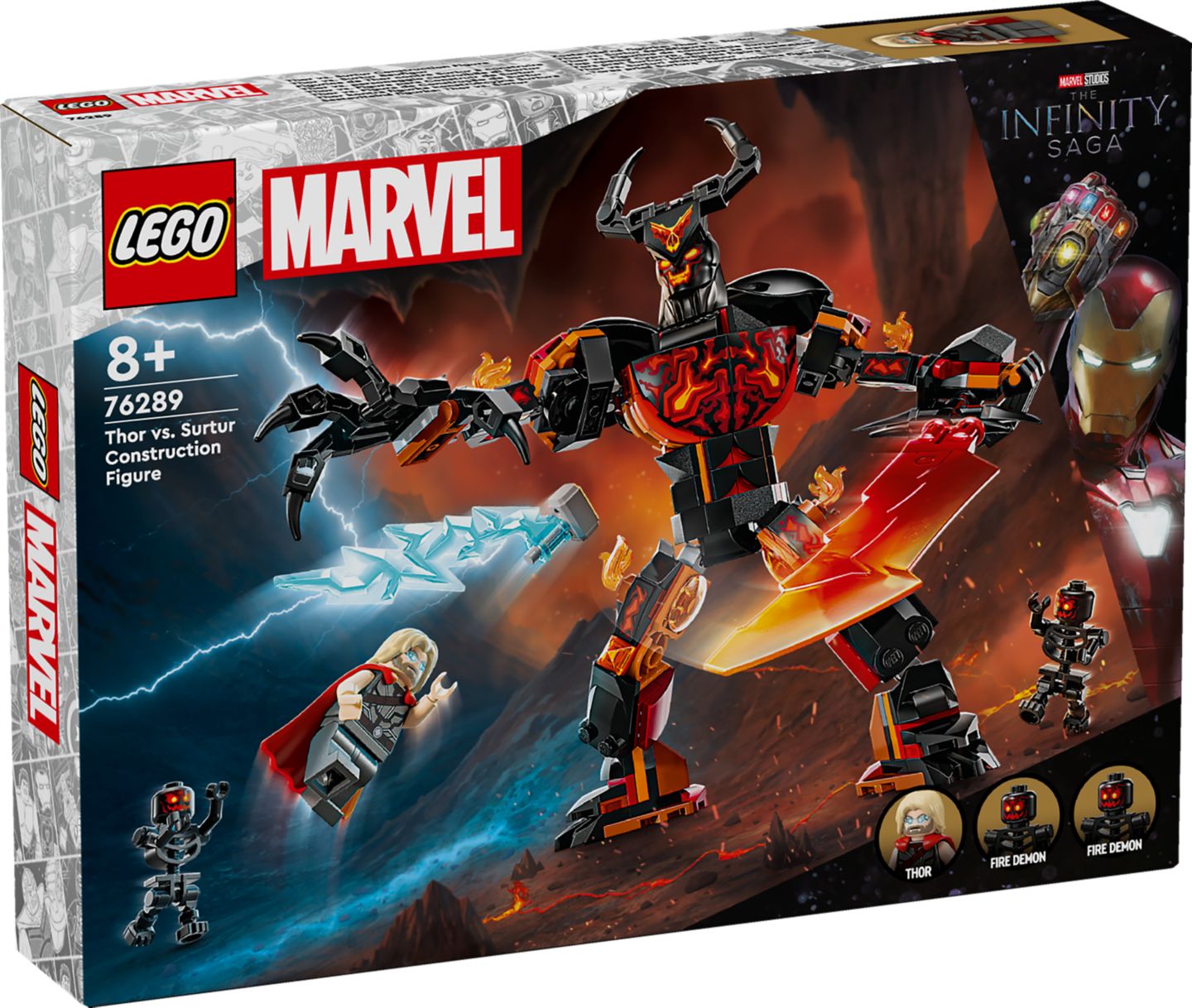 LEGO MARVEL »Thor vs. Surtur Baufigur« Spielset 76289