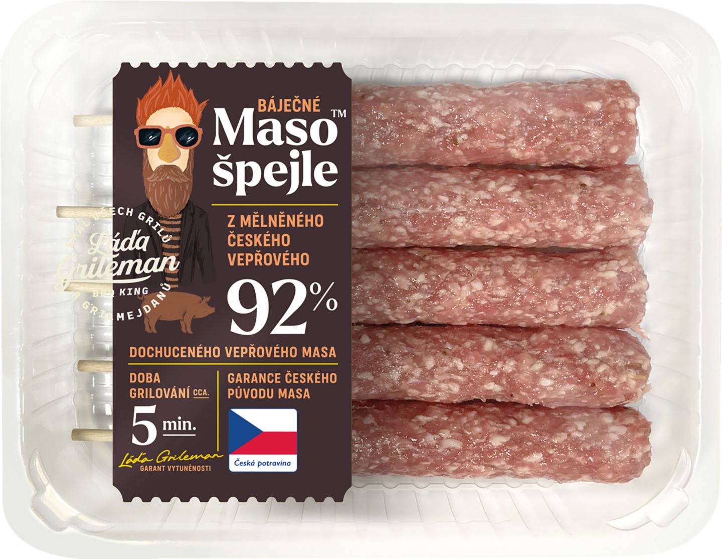 Mäso na špíze- 5KS 