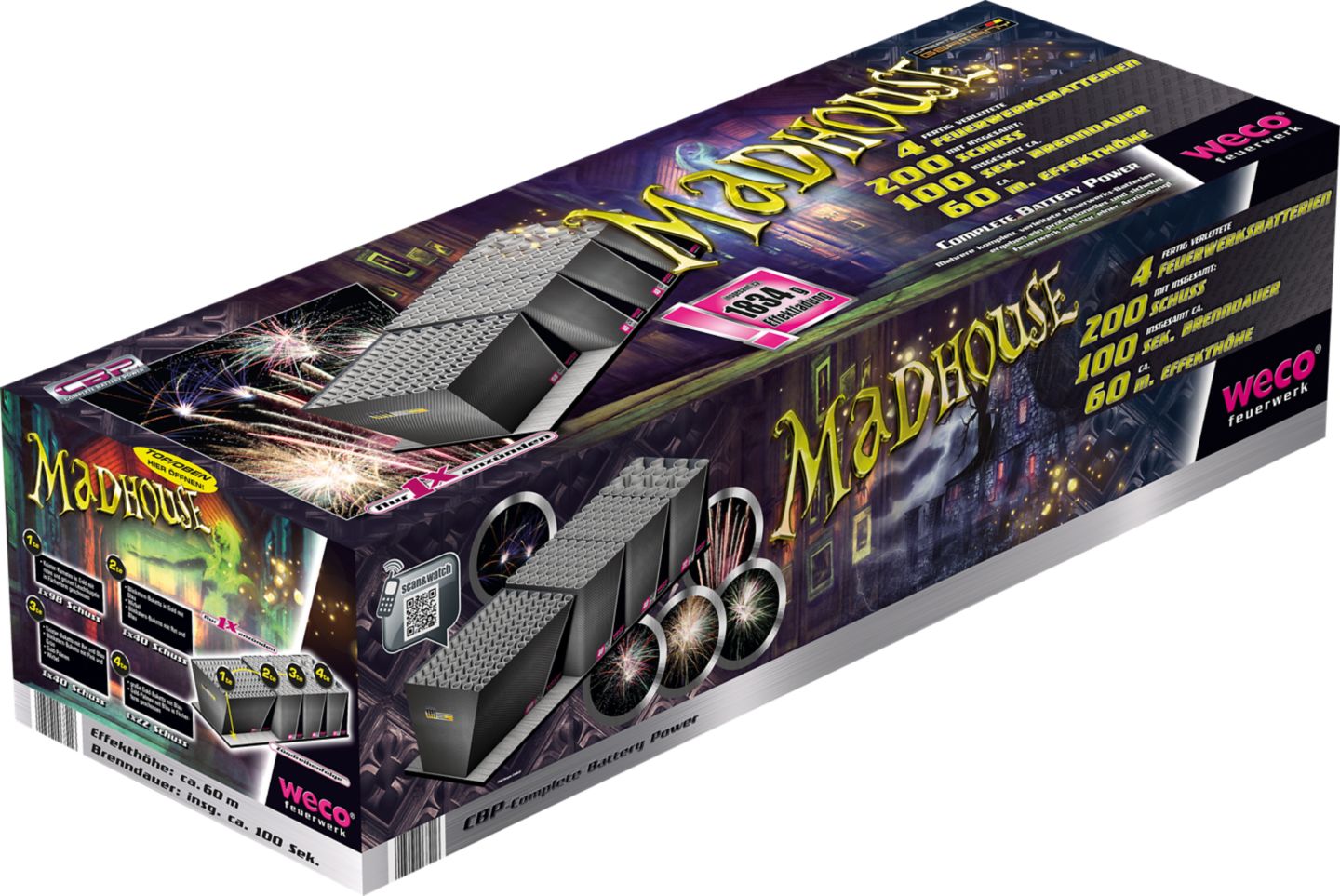 WECO Verbund-Feuerwerk »Madhouse«