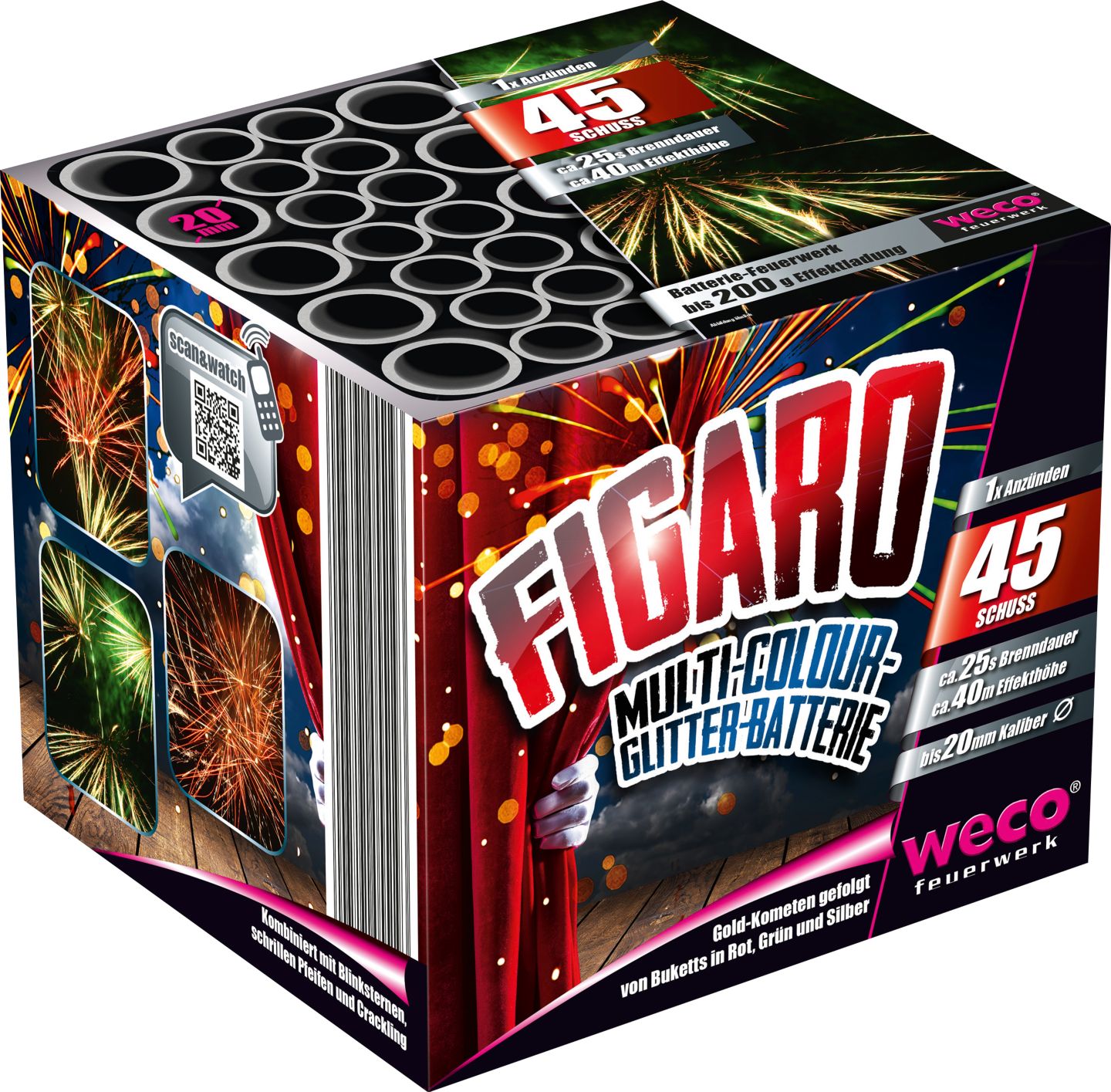 WECO Multi-Colour-Batterie »Figaro«