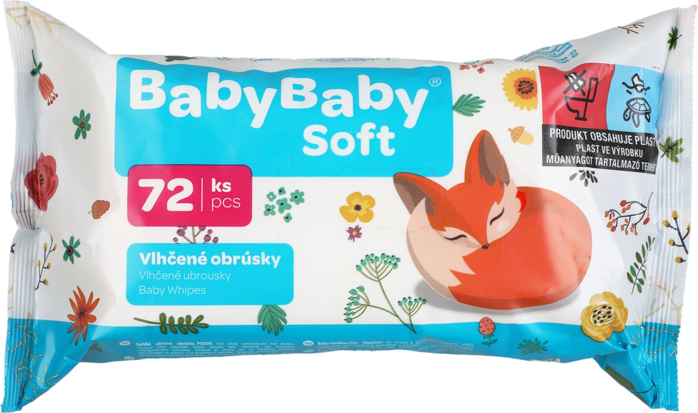BabyBaby Soft Vlhčené utierky