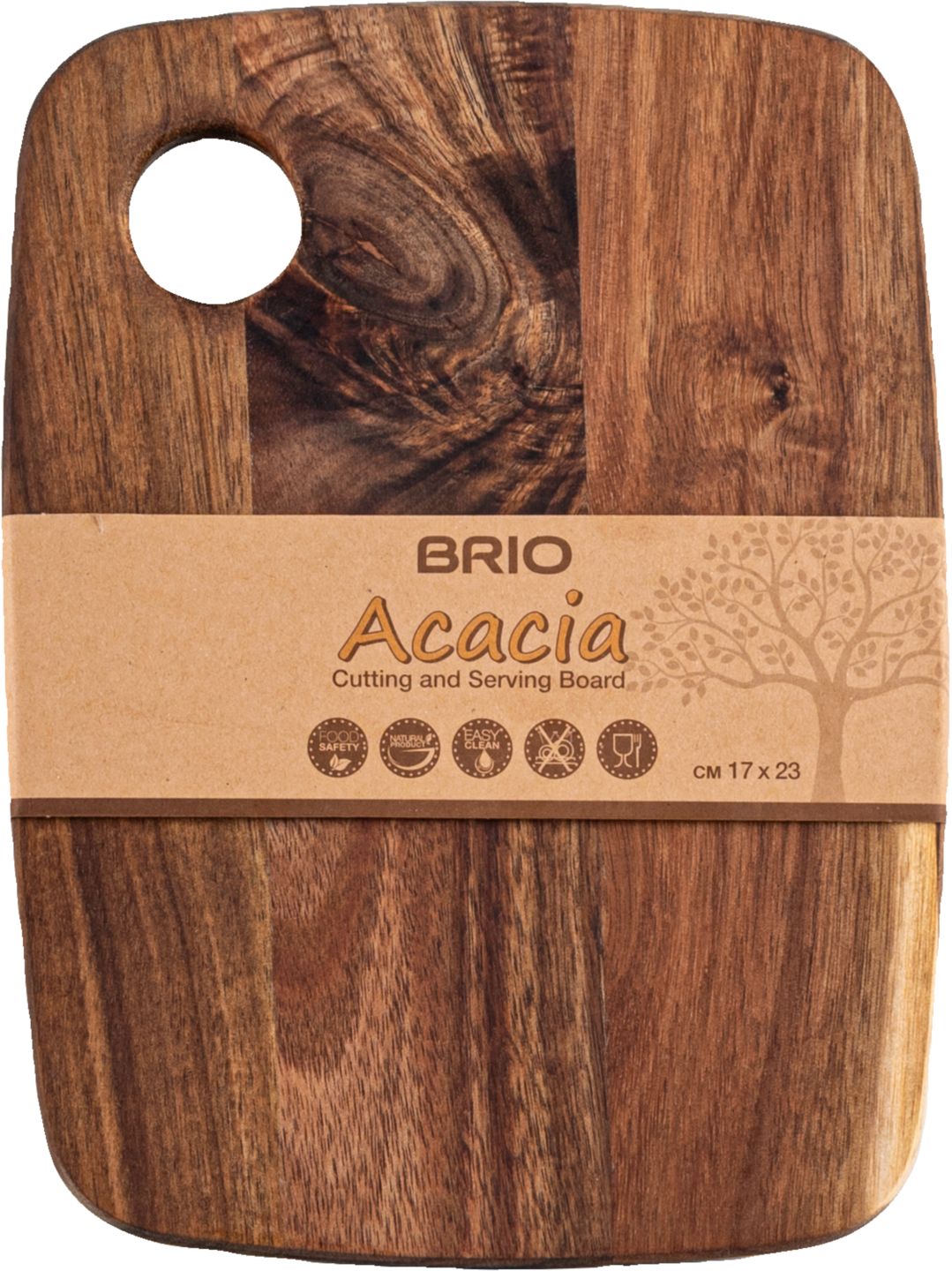 Изображение на BRIO Дъска Acacia
17 х 23 см
