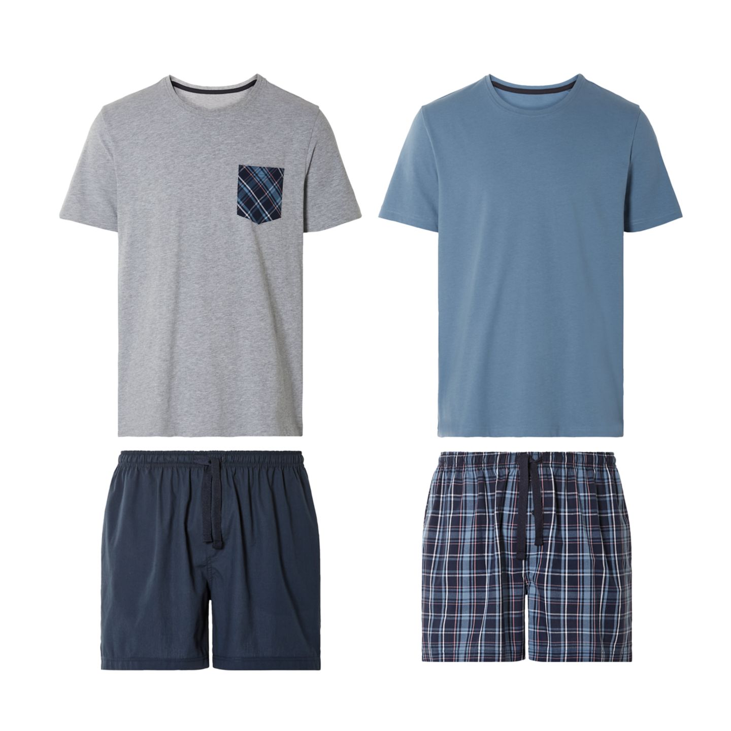 TOWNLAND® Herren-Shorty-Pyjama
