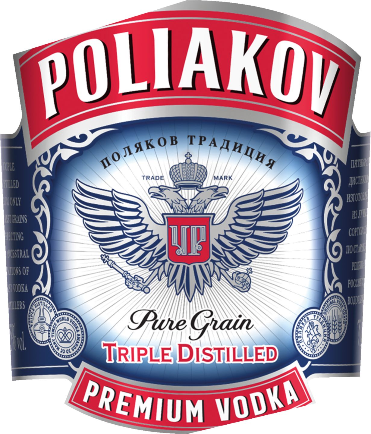 Изображение на Poliakov Водка
37,5% vol