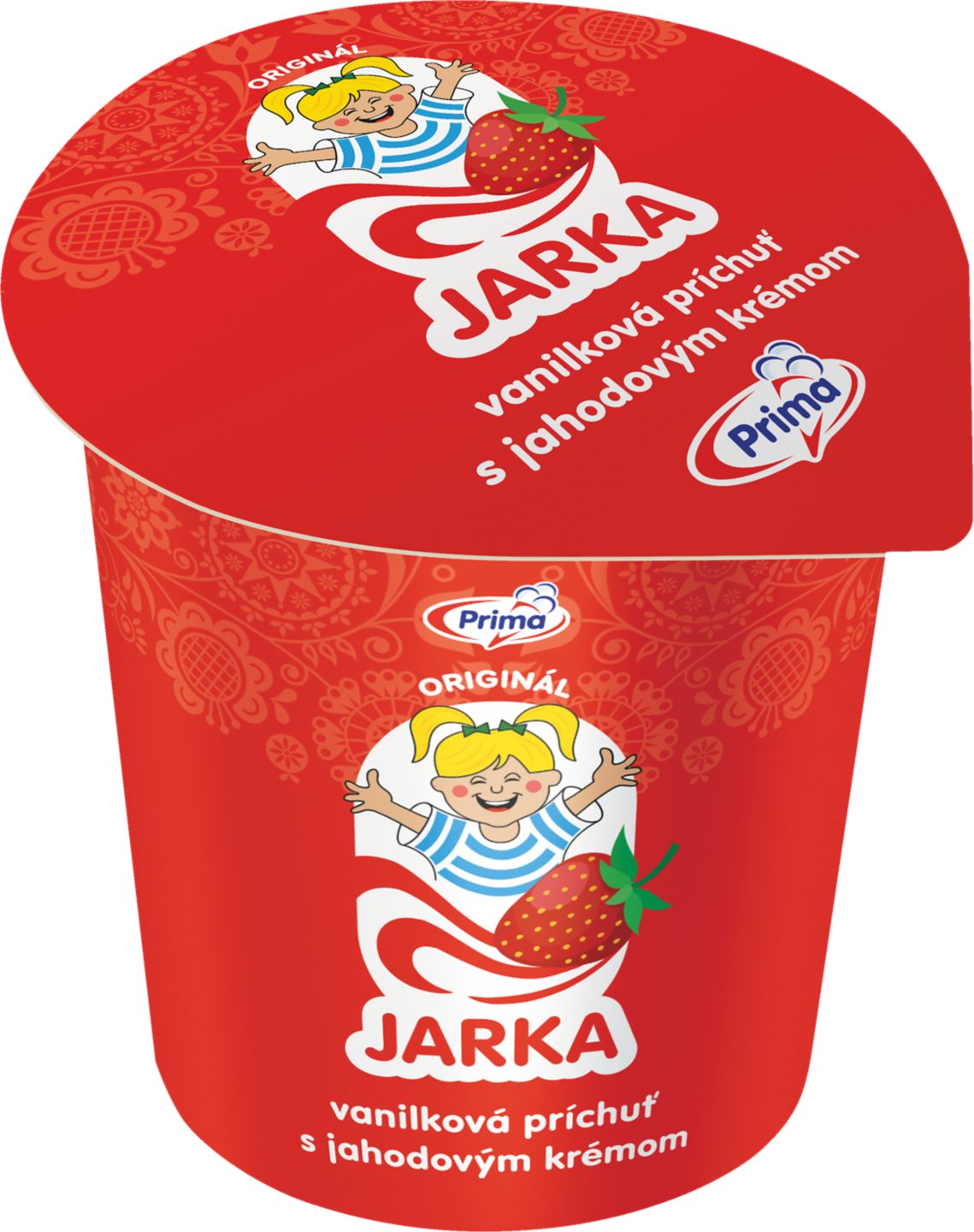 Jarka Mrazený krém jahoda vanilka