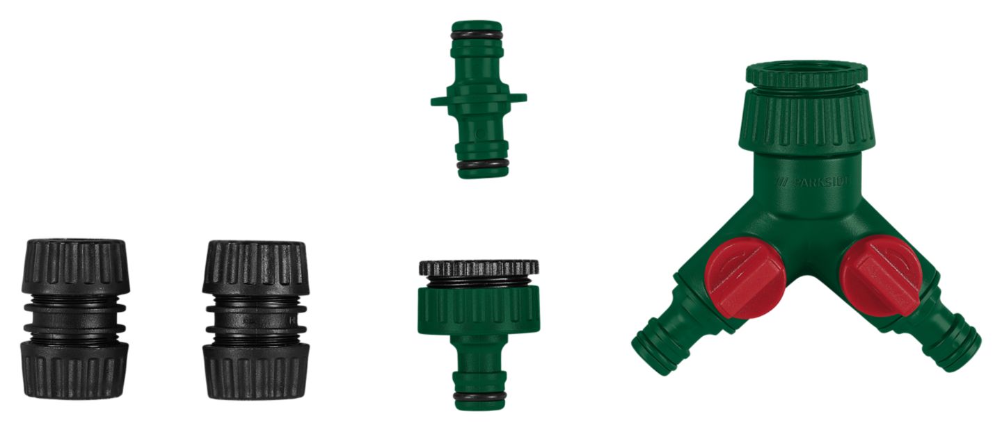 PARKSIDE® Schlauchanschluss-Set mit 2-Wege-Verteiler