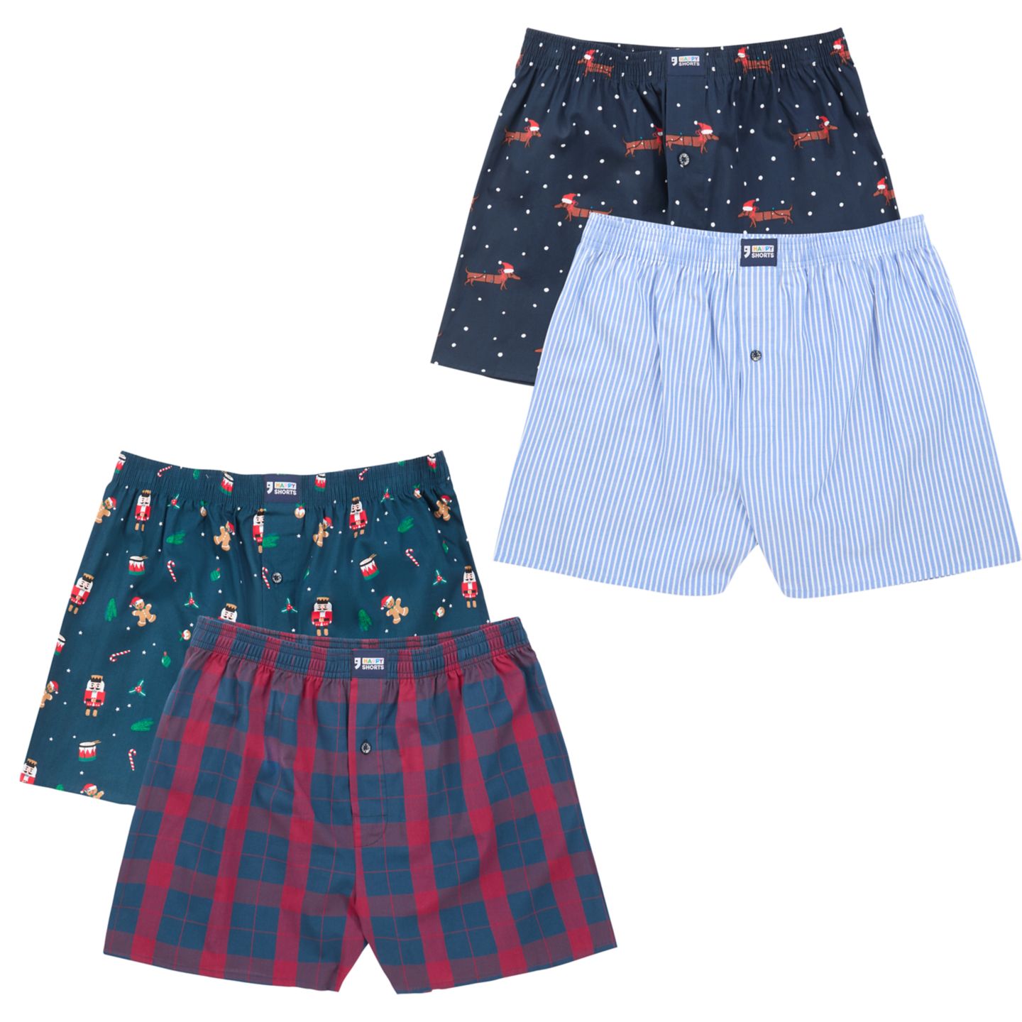 HAPPY SHORTS Herren-Boxershorts