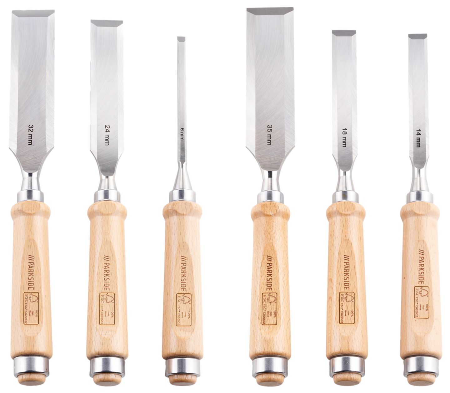 PARKSIDE® Stechbeitel-Set