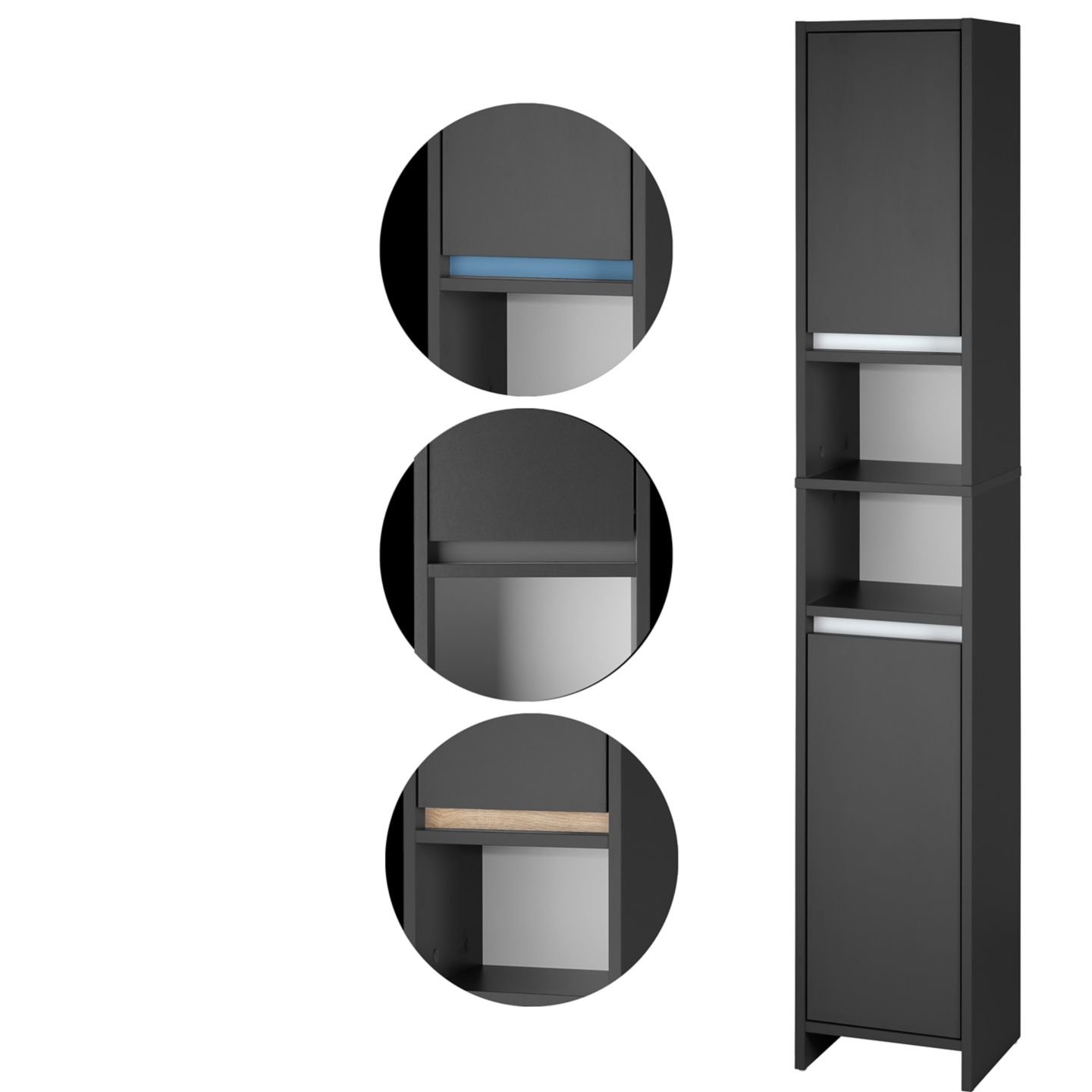 LIV&BO® Badezimmer-Hochschrank »Oslo«