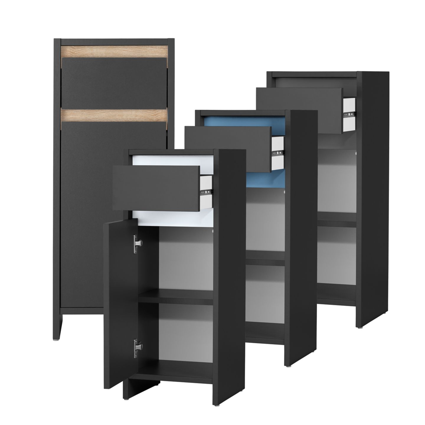 LIV&BO® Badezimmer-Seitenschrank »Oslo«