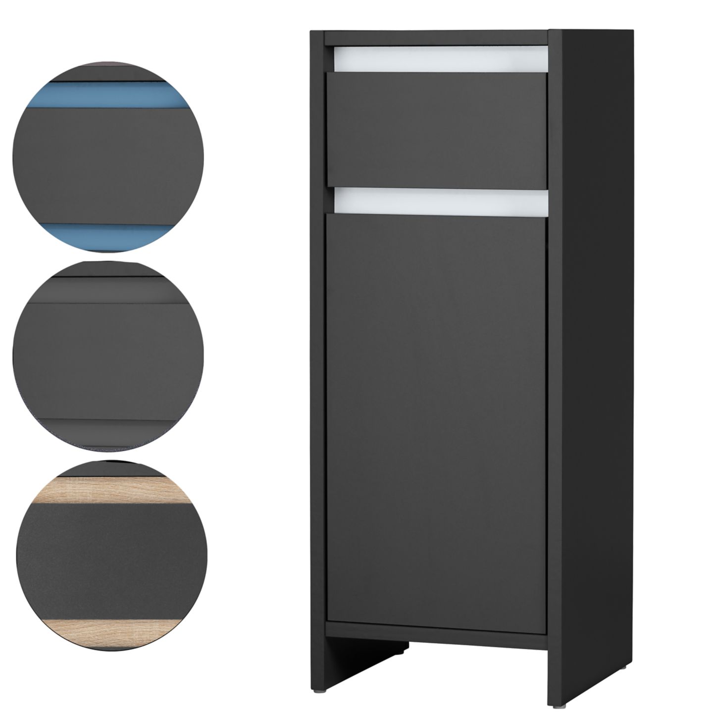 LIV&BO® Badezimmer-Seitenschrank »Oslo«