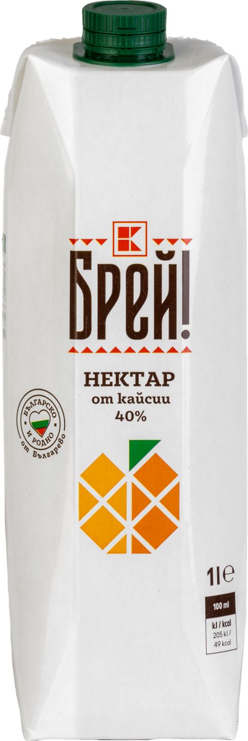 Изображение на Брей! Нектар от кайсия 40%