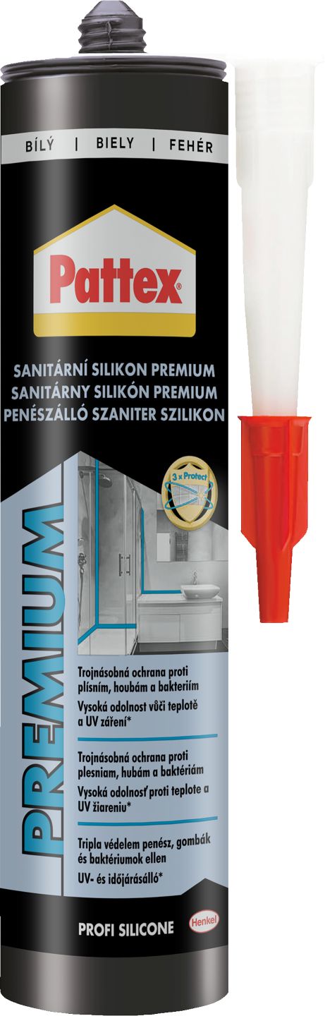 Pattex Sanitárny silikón Premium