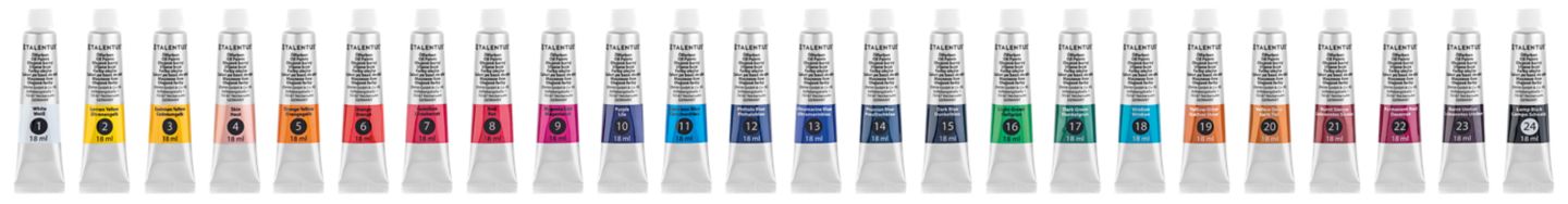 TALENTUS® Ölfarben-Set