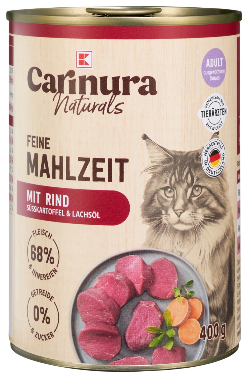 K-CARINURA NATURALS Feine Mahlzeit Katzenfutter