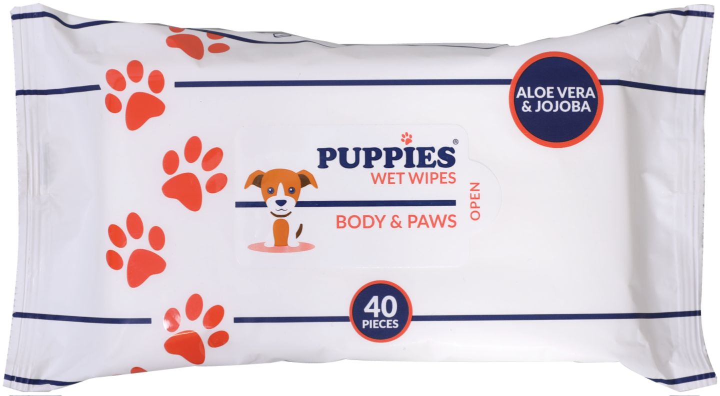 Изображение на Puppies Влажни кърпички
за домашни любимци
