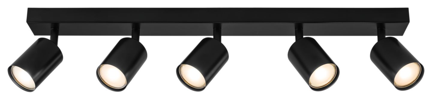 LIV&BO® LED-Deckenleuchte mit 5 Spots