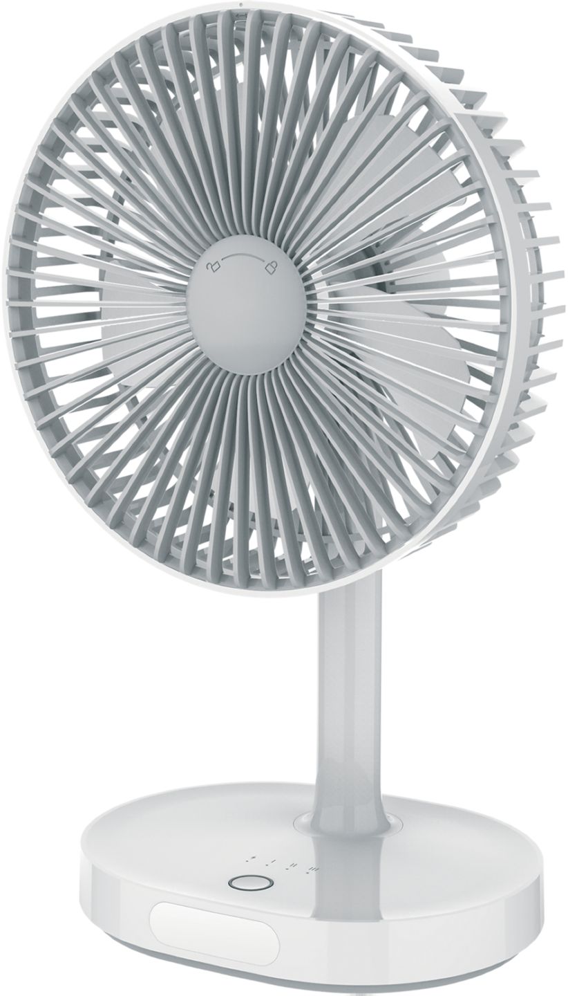 Stolný ventilátor s integrovanou nočnou lampou