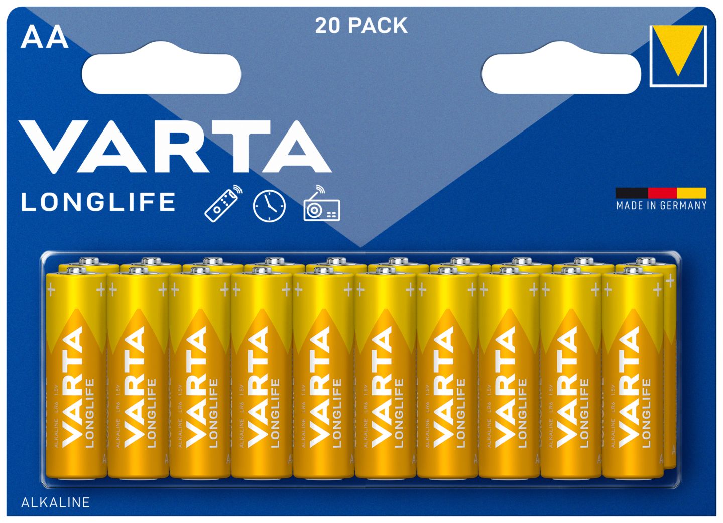 VARTA Alkaline-Batterien AA »LONGLIFE«