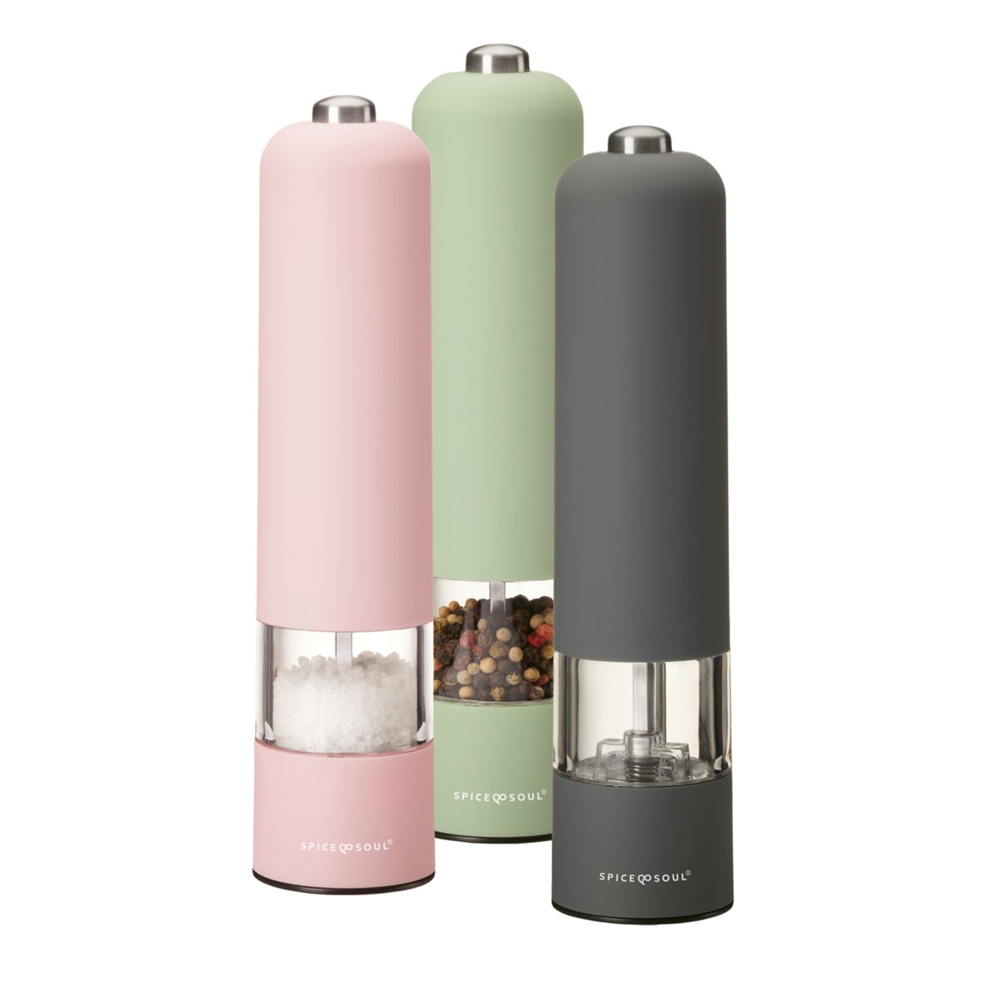 SPICE&SOUL® Salz- oder Pfeffermühle elektrisch