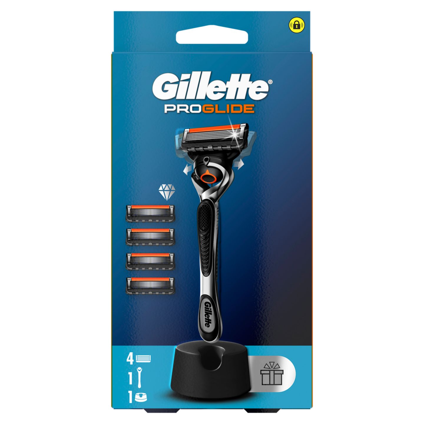 Изображение на Gillette Самобръсначка
с 4 ножчета и поставка