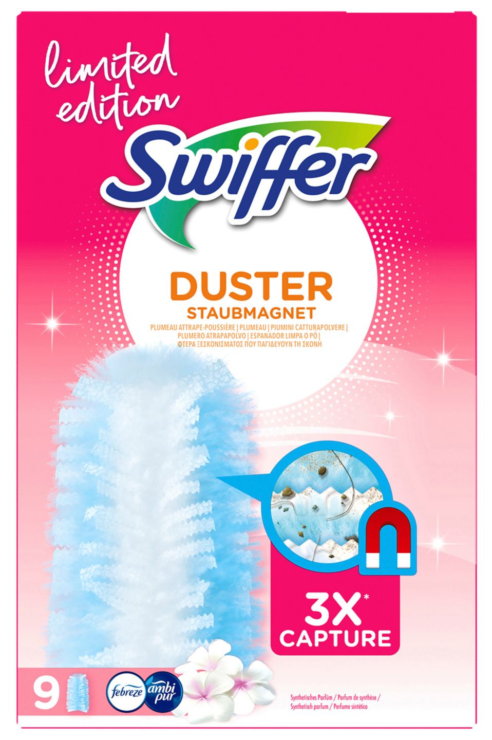 SWIFFER Staubmagnet-Tücher Nachfüll. »Limited Edition«