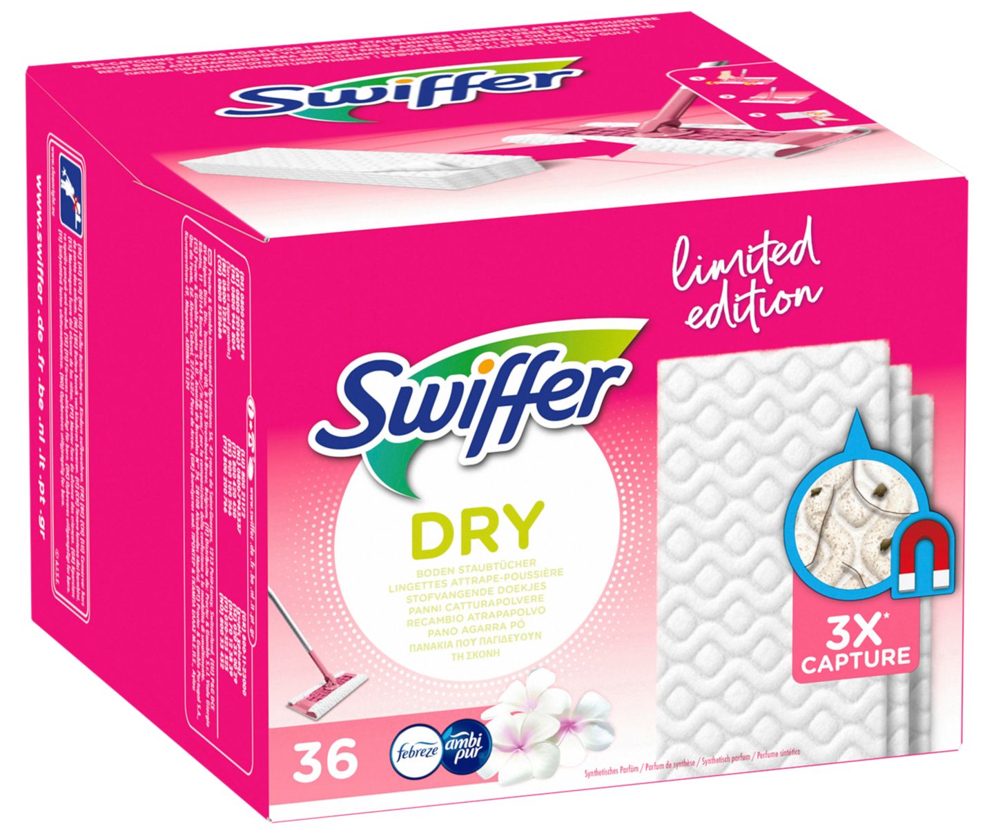 SWIFFER Boden-Staubtücher »Limited Edition«