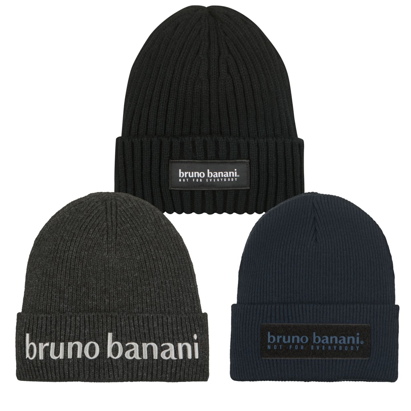 BRUNO BANANI Herren-Strickmütze