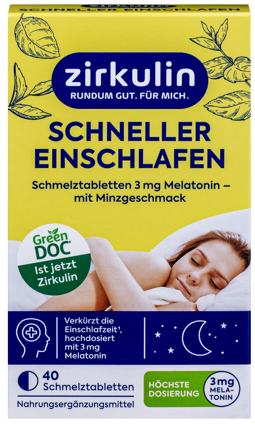 ZIRKULIN Schmelztabletten »Schneller Einschlafen«