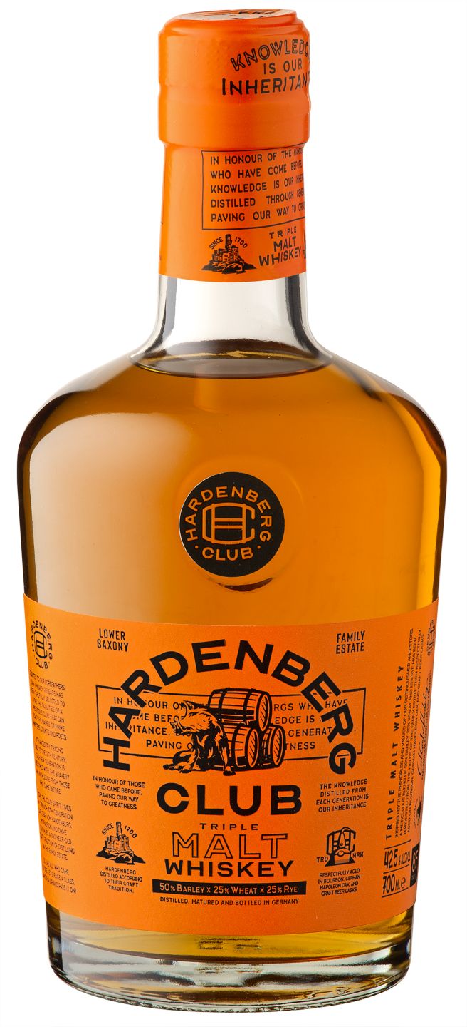 HARDENBERG CLUB Triple Malt Whiskey