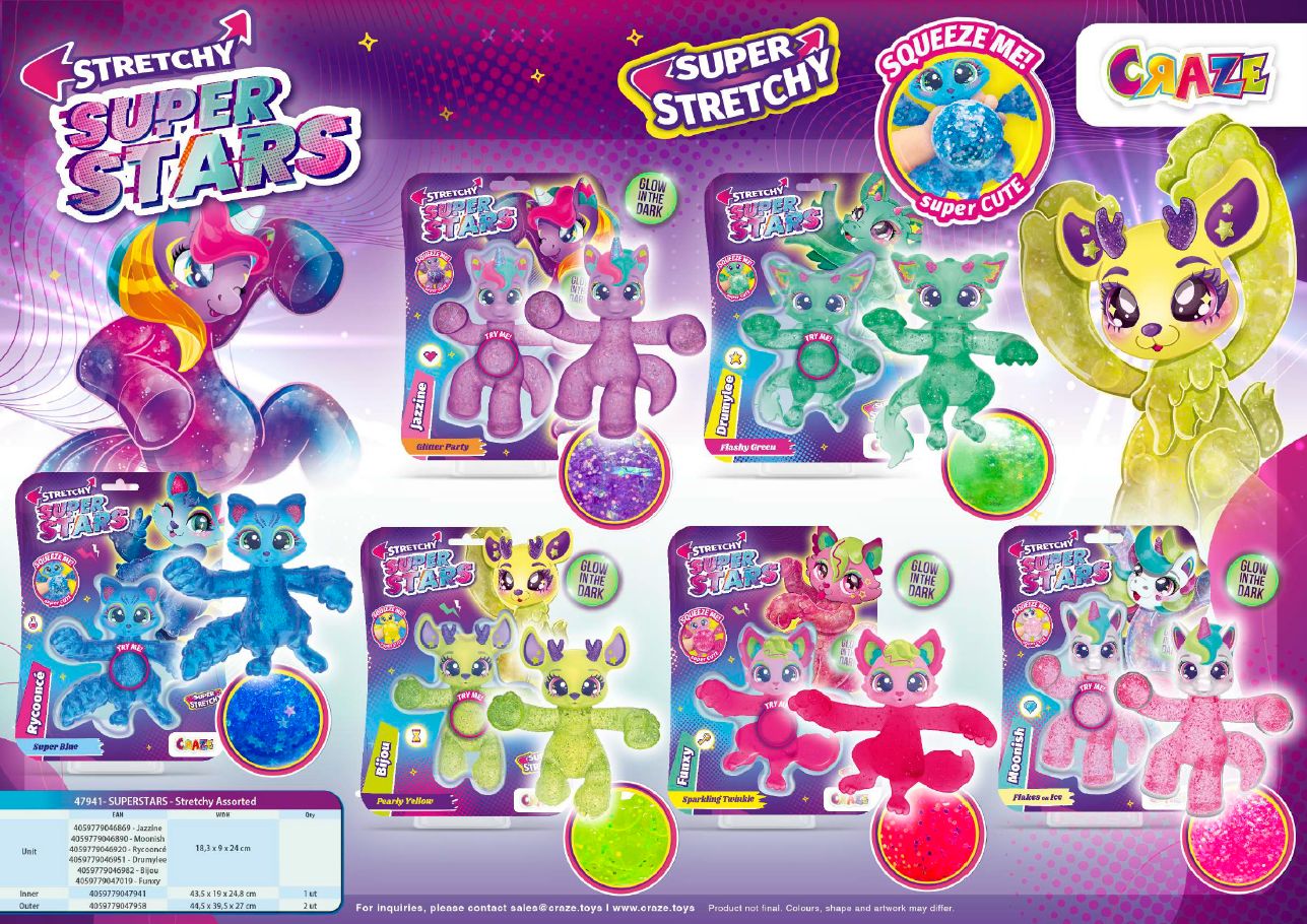 Изображение на Stretchy Superstars Играчка за разтягане