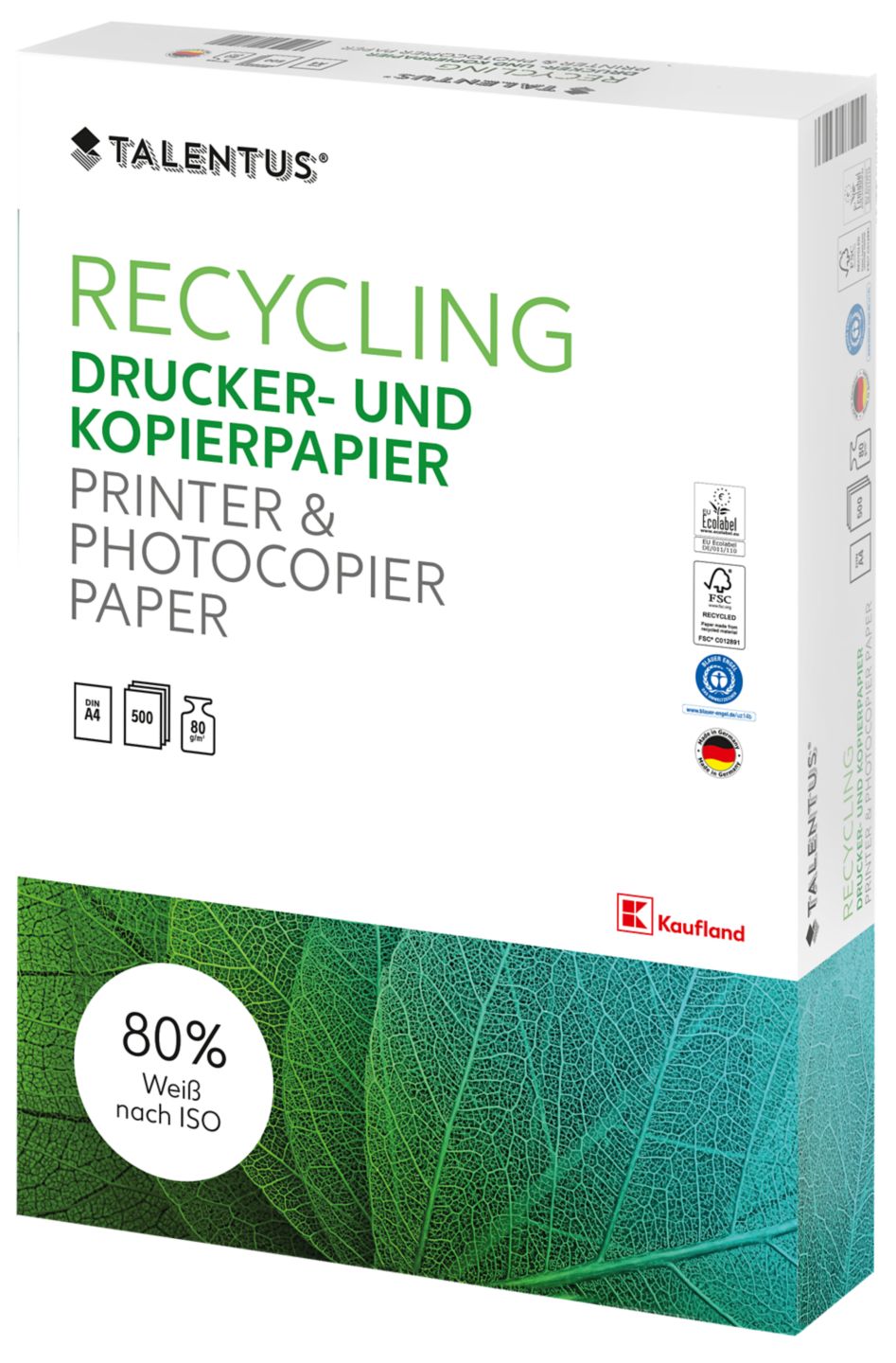 TALENTUS® Recycling-Multifunktions- Papier DIN A4