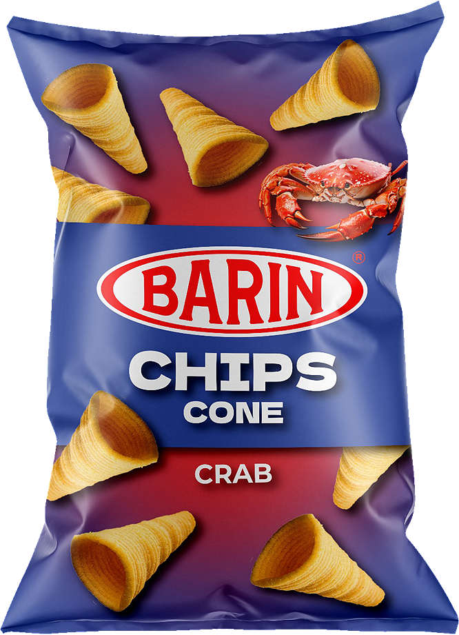 Afișarea ofertelor Barin Chips cone/crab 130 g