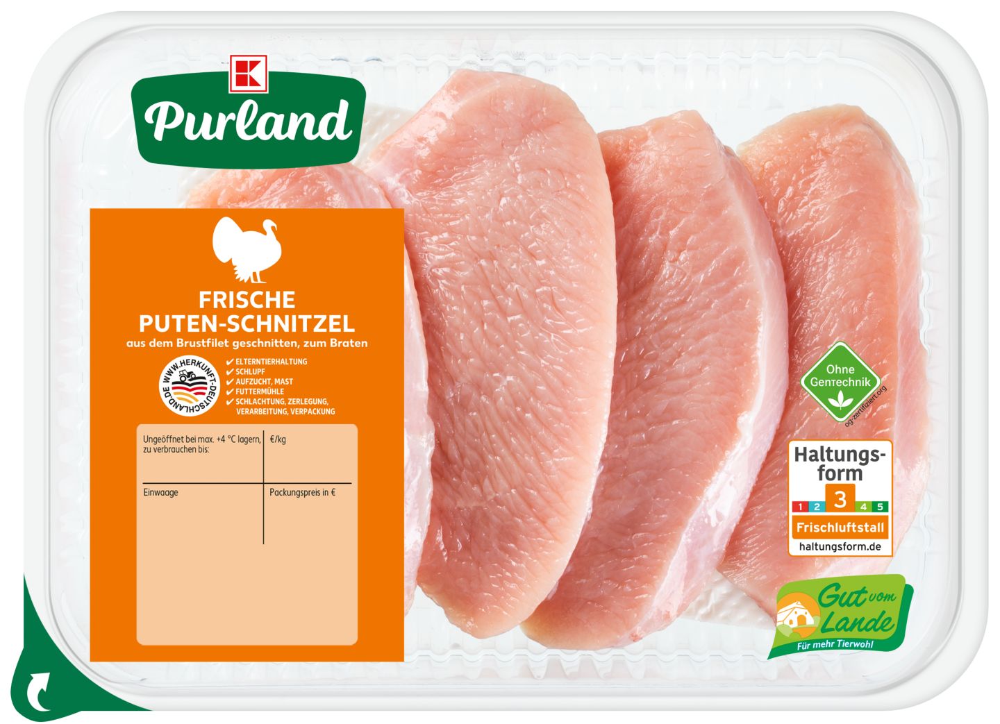 K-PURLAND Putenschnitzel