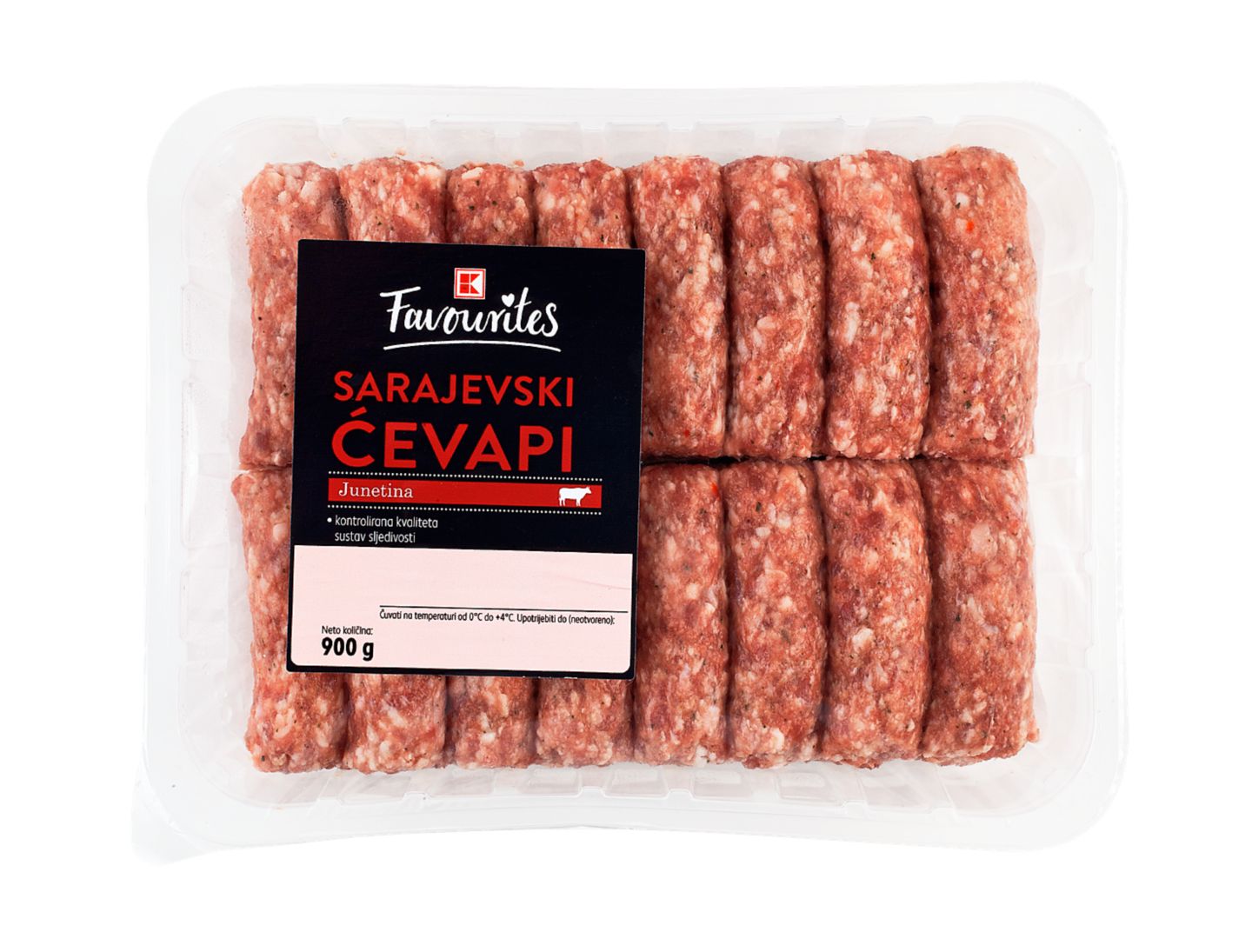 K-Favourites Sarajevski ćevapi, 900 g
MPC 2.5.2025=7,19€
